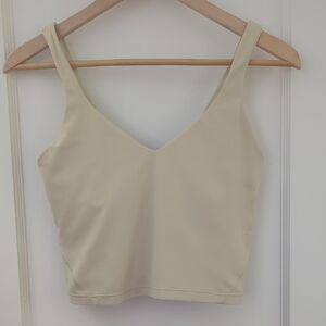 lululemon athletica Cream Tank Top